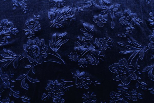 Бархатная ткань с узором