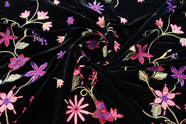 Бархат на сетке