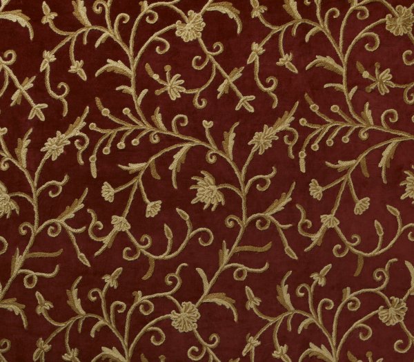 Бархат бордо хлопковая основа