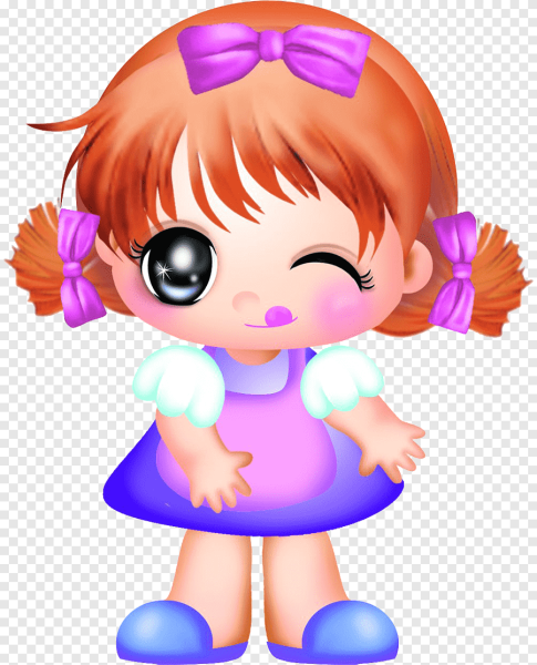 Девочка мультяшка