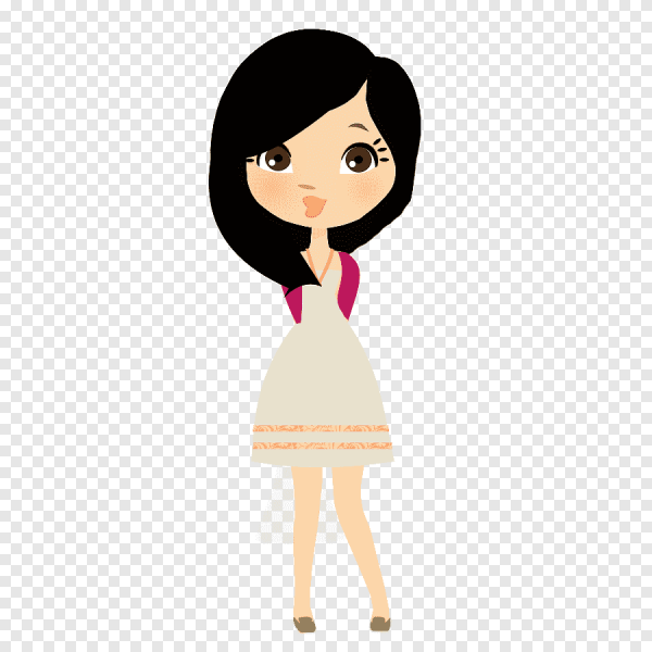 Мультяшная девочка