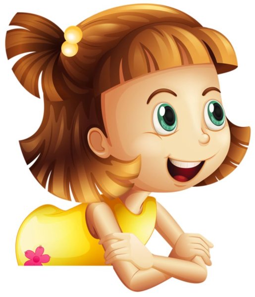 Мультяшная девочка