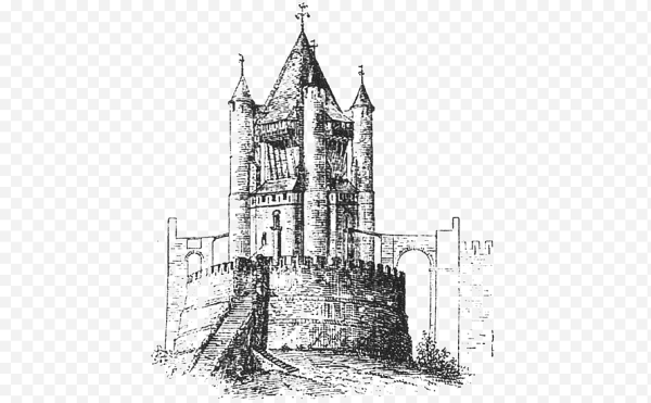 Башня донжон романский стиль рисунки