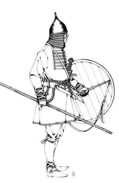 Облачение воинов древней Руси