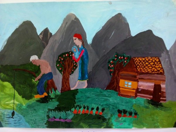 Башкирская сказка о курае