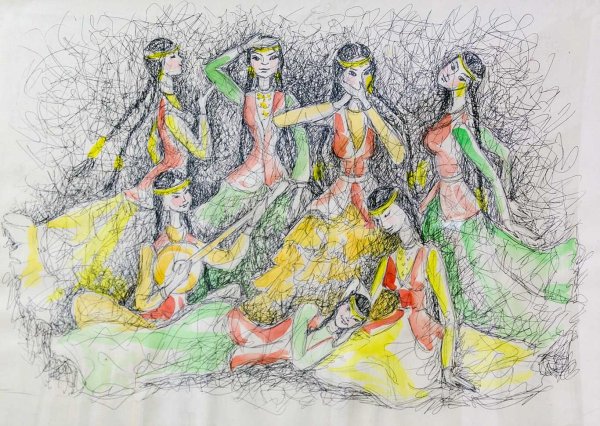 Семь девушек Башкирская Легенда