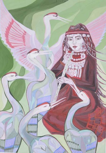 Легенды Башкортостана рисунки