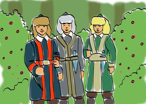 Сказка о курае Башкирская сказка