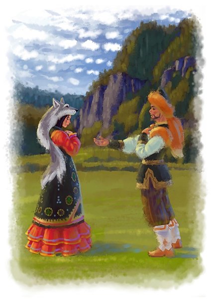 Башкирский эпос Акбузат