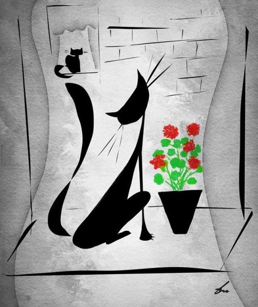 Силуэтная живопись Татьяны Марковцевой