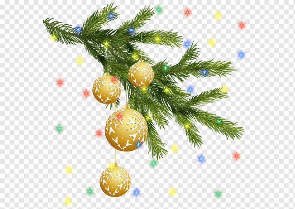 Новогодняя ветка