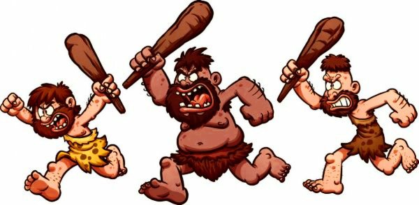 Дубинка первобытного человека