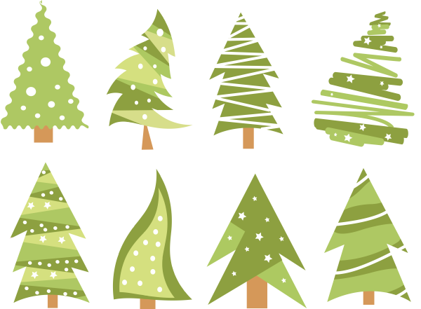 Стилизованная елка