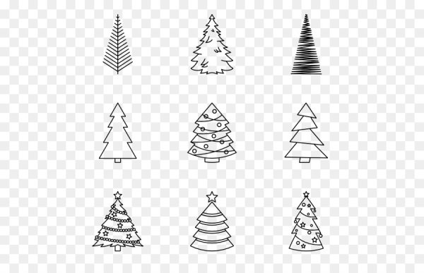 Линейные векторные елочки