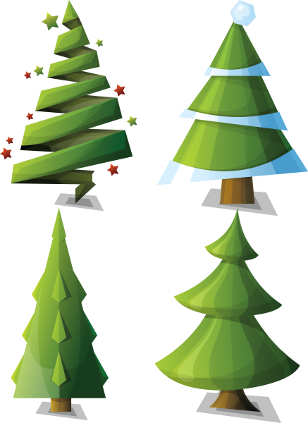 Елка вектор