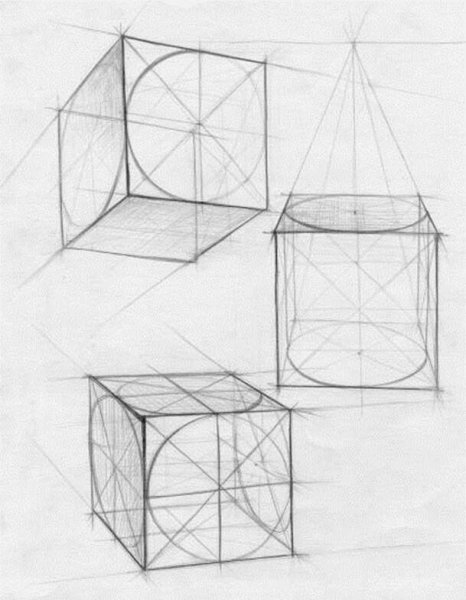 Линейно-конструктивное построение геометрических тел