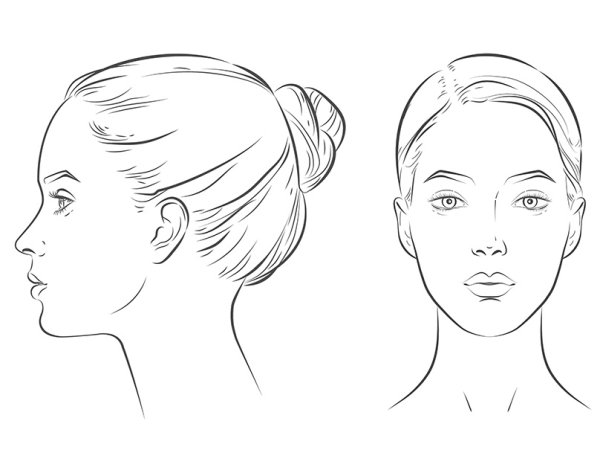 Правильный профиль лица