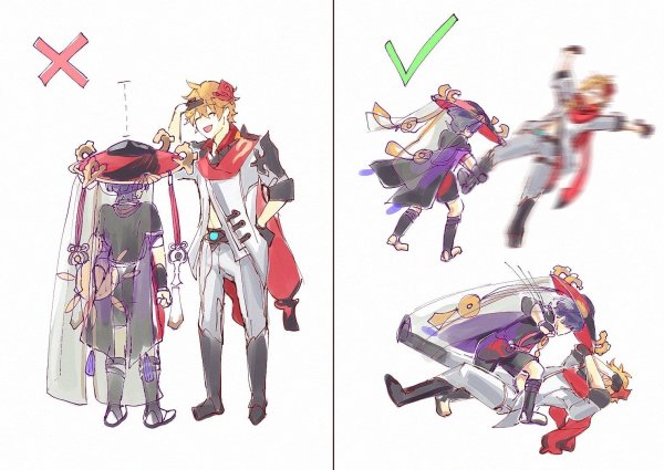 Скарамучча и ИТЭР Геншин