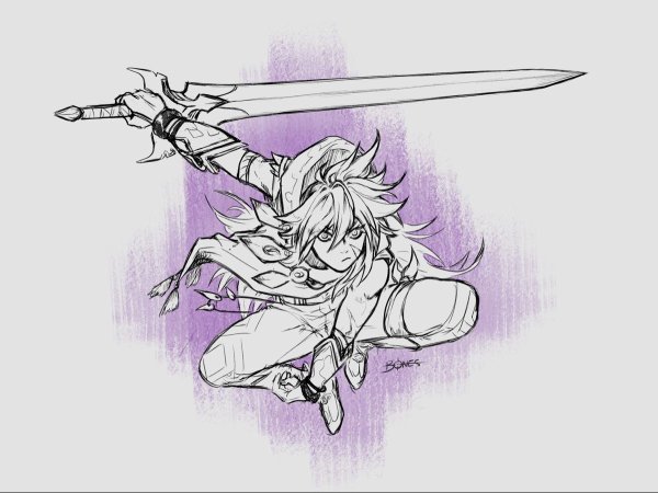 Геншин Наброски