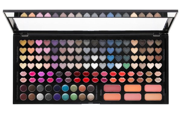 Sephora палетка теней большая