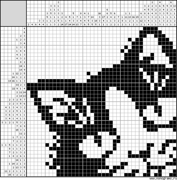 Японский кроссворд рисунки