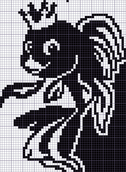 Японский кроссворд Золотая рыбка