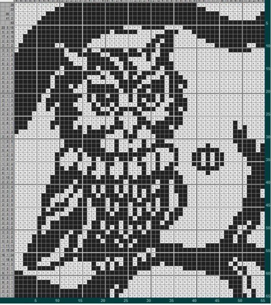 Жаккард Сова