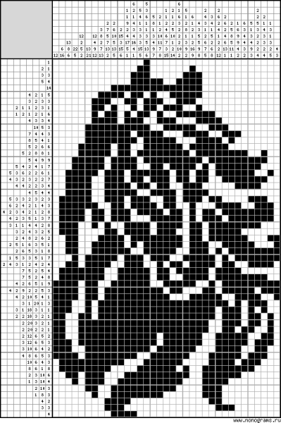 Японские кроссворды схемы