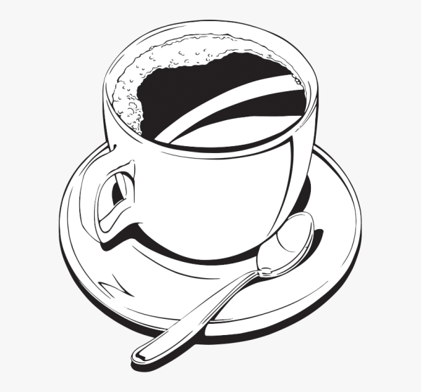 Чашка кофе Графика