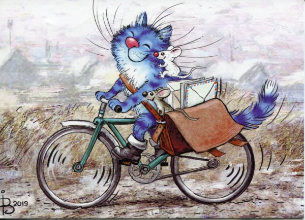 Синие коты Ирины Зенюк 2020