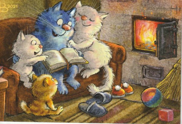 Синие коты Ирины Зенюк 2020