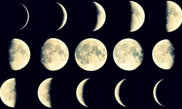 Цикл Луны тату