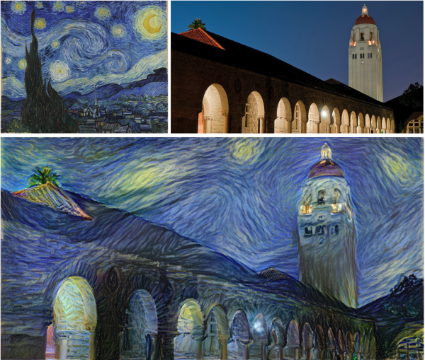 Style transfer нейросеть