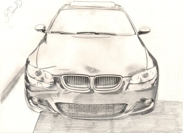 БМВ м5 е60 для срисовки
