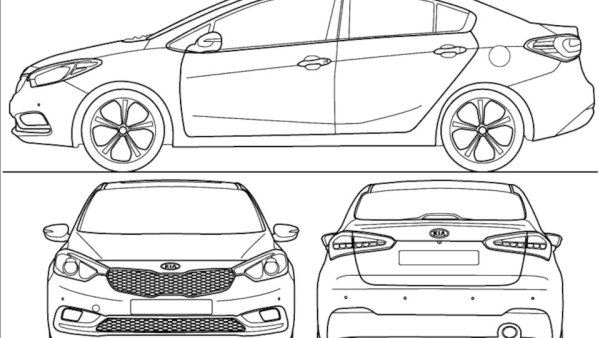 Габариты Киа Церато 3