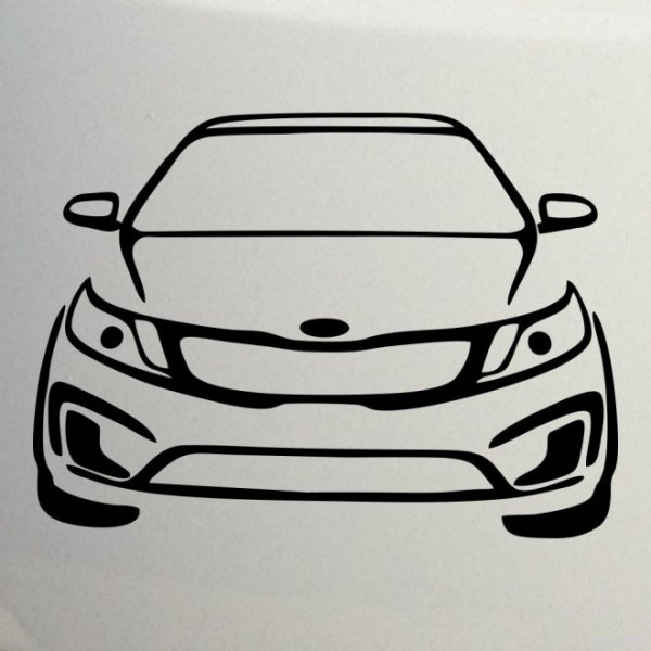 Киа Рио 3 вектор