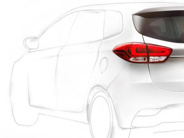 Киа Каренс рисунок