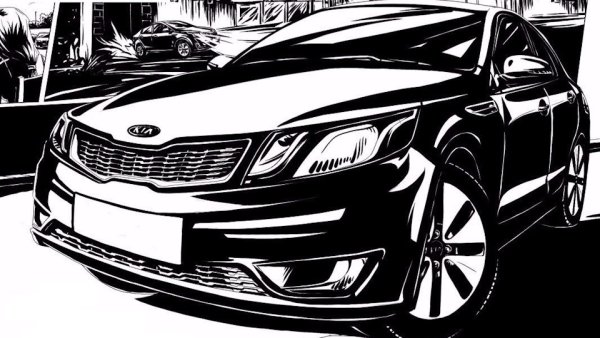 Автомобили (раскраски)