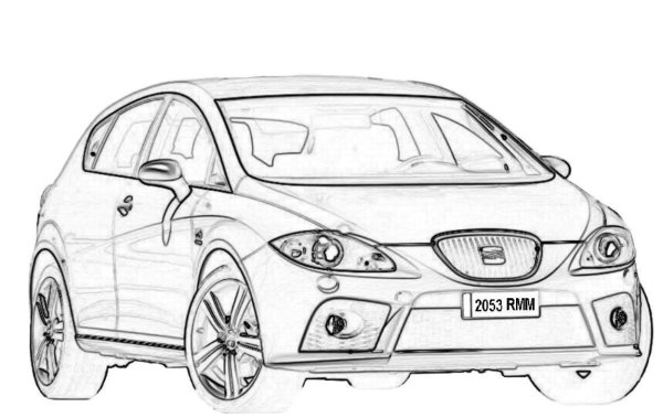 Машина раскраска Киа Серато 2