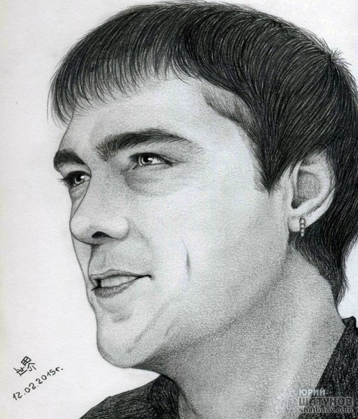 Портрет Юры Шатунова