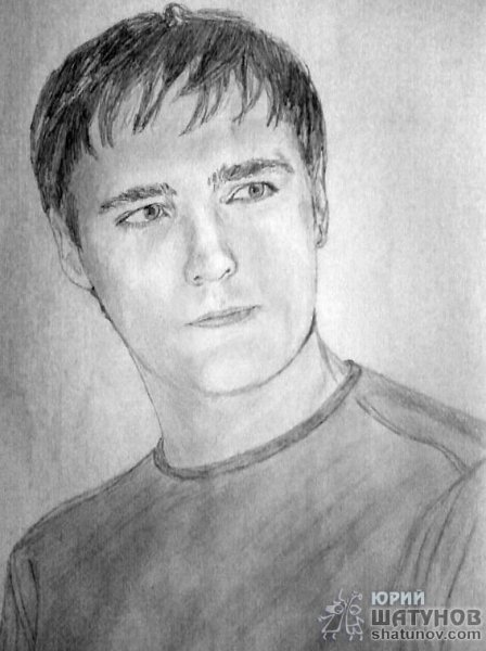 Юрий Хой рисунок