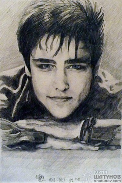 Юрий Шатунов шарж