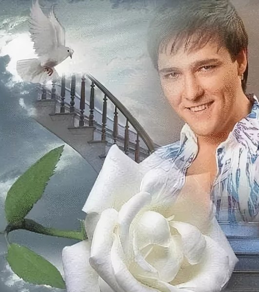 Юрий Шатунов рисунок