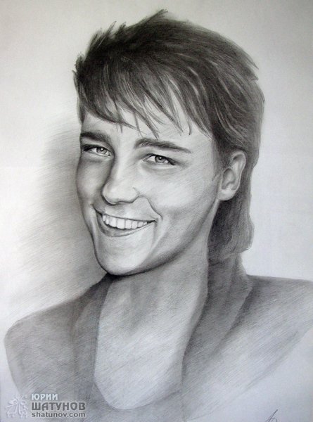 Нарисовать Юрия Шатунова