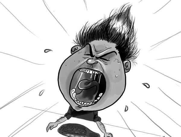 Кричит рисунок