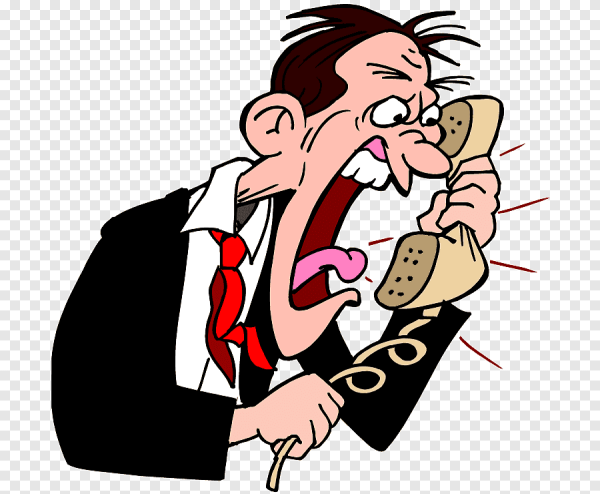 Телефонные переговоры карикатура