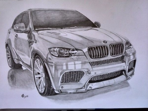 BMW m5 Cizimleri