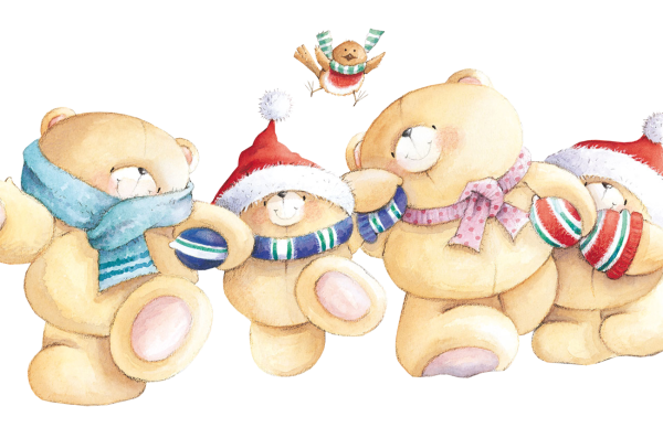 Новогодние мишки