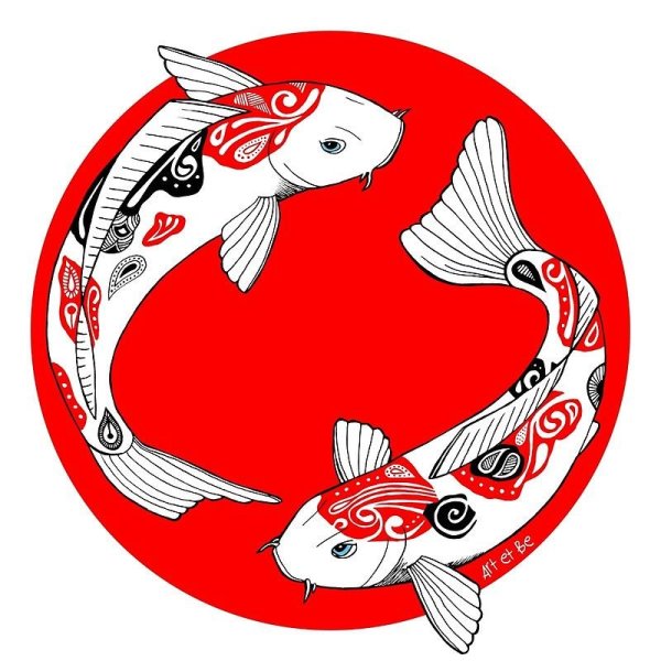 Наклейки в японском стиле