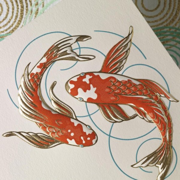 Рыбки в китайском стиле